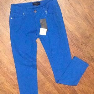 Bright Blue Skinny Jeans